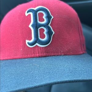 47 Red and Blue Boston Cap